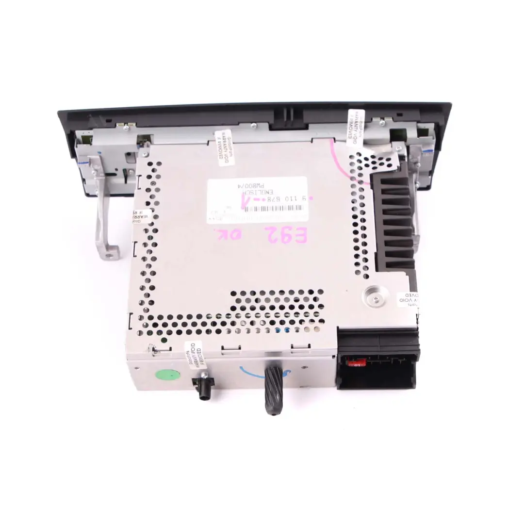 Radio CD BMW E81 E87 E90 E91 E92 Professional Control Unit Module to with Part number 9110678 Radio CD BMW E81 E87 E90 E91 E92 Professional Control Unit Module - SKU 9110678-1 - Part number 9110678