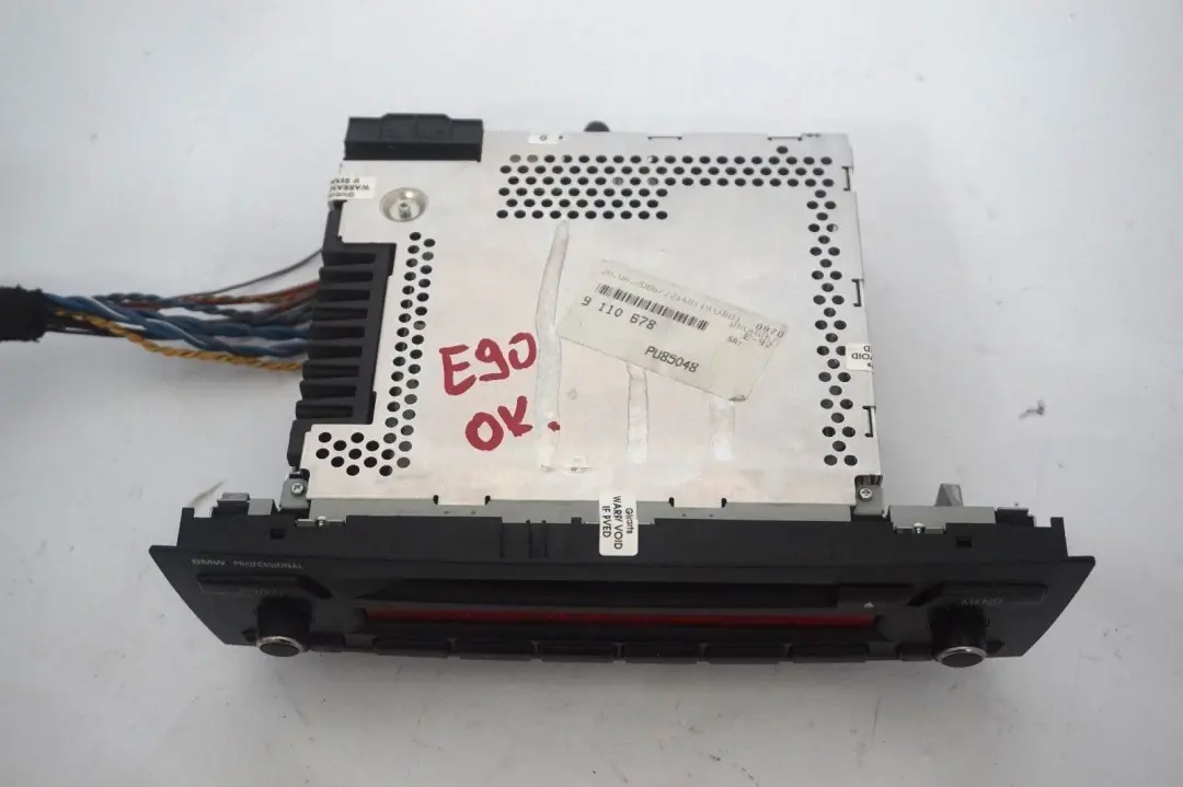 BMW E81 E87 E90 E91 E92 Radio CD Professional - SKU 9110678 - Numero di parte 6957351