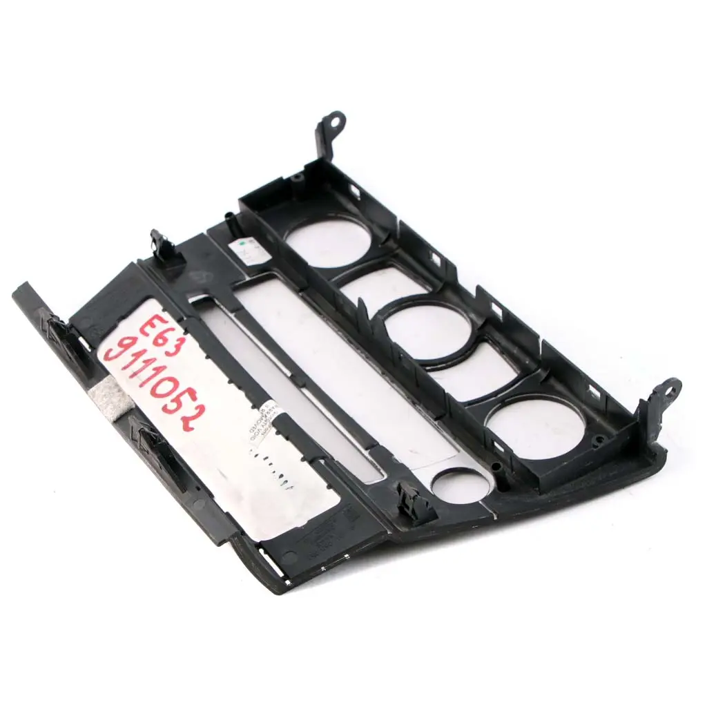 BMW E63 E64 LCI Decor Instrument Panel Dashboard Cover Trim Center Birch Grey - SKU 9111052 - Part number 9111052