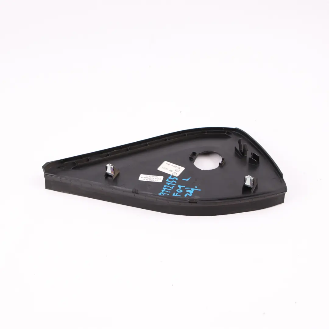  Dashboard Trim BMW F01 F02 Interior Side Panel Left N/S Dash Cover Black - SKU 9112155 - Part number 9112155