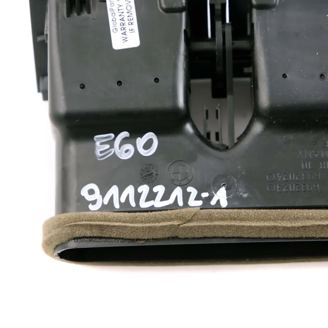 5er E60 E61 LCI Hinterer Frischluftkanal Kühlergrill Zierleiste Grau für BMW mit Teilenummer 6932023 BMW 5er E60 E61 LCI Hinterer Frischluftkanal Kühlergrill Zierleiste Grau - SKU 9112212-1 - Teilenummer 6932023