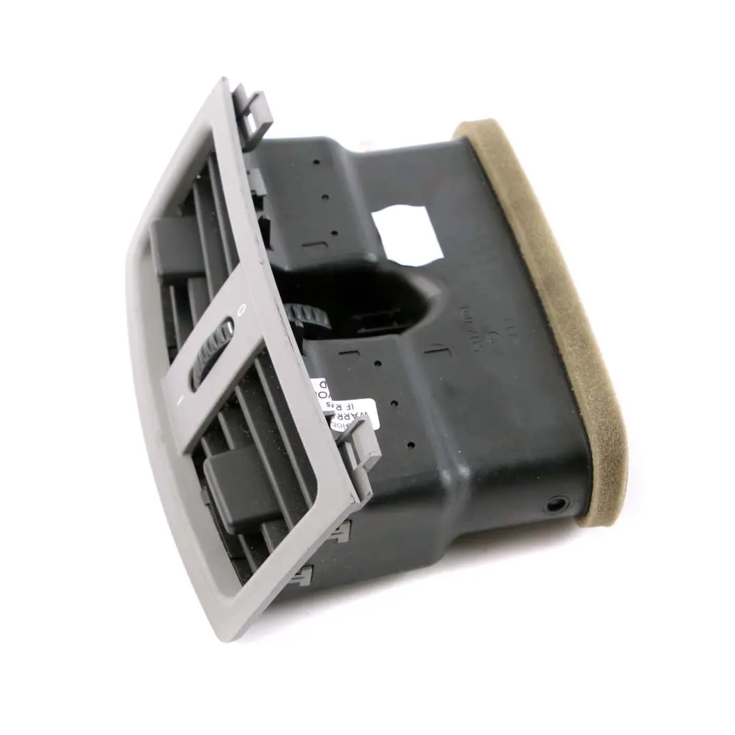 BMW 5er E60 E61 LCI Hinterer Frischluftkanal Kühlergrill Zierleiste Grau - SKU 9112212-1 - Teilenummer 6932023