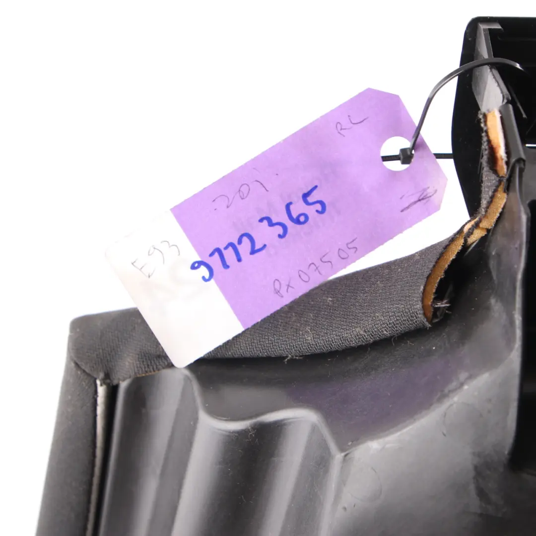 Couch Rear Left N/S Cover Cloth Anthrazit to BMW E93 Cabrio Convertible Seat with Part number 9112365 BMW E93 Cabrio Convertible Seat Couch Rear Left N/S Cover Cloth Anthrazit - SKU 9112365 - Part number 9112365