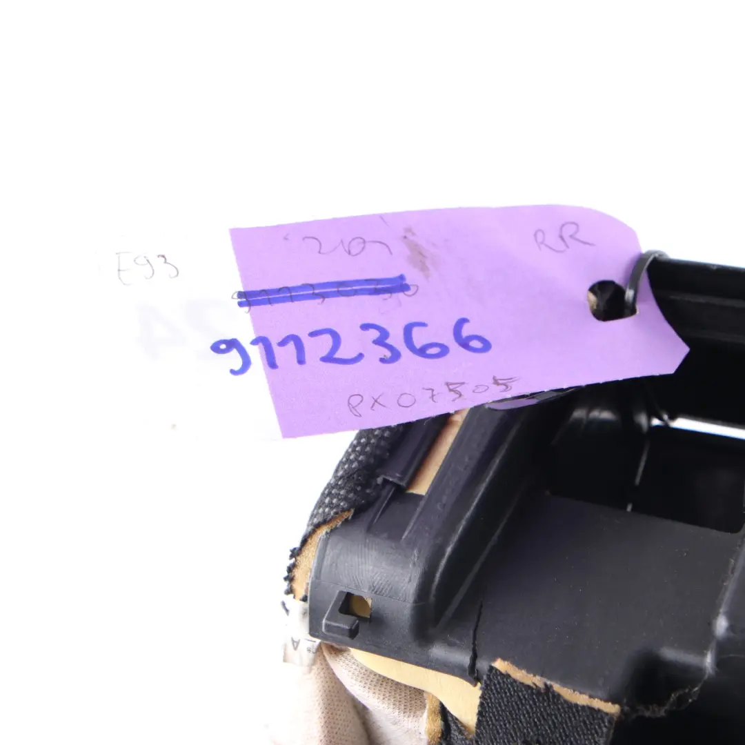 Couch Rear Right O/S Cover Cloth Anthrazit to BMW E93 Cabrio Convertible Seat with Part number 9112366 BMW E93 Cabrio Convertible Seat Couch Rear Right O/S Cover Cloth Anthrazit - SKU 9112366 - Part number 9112366