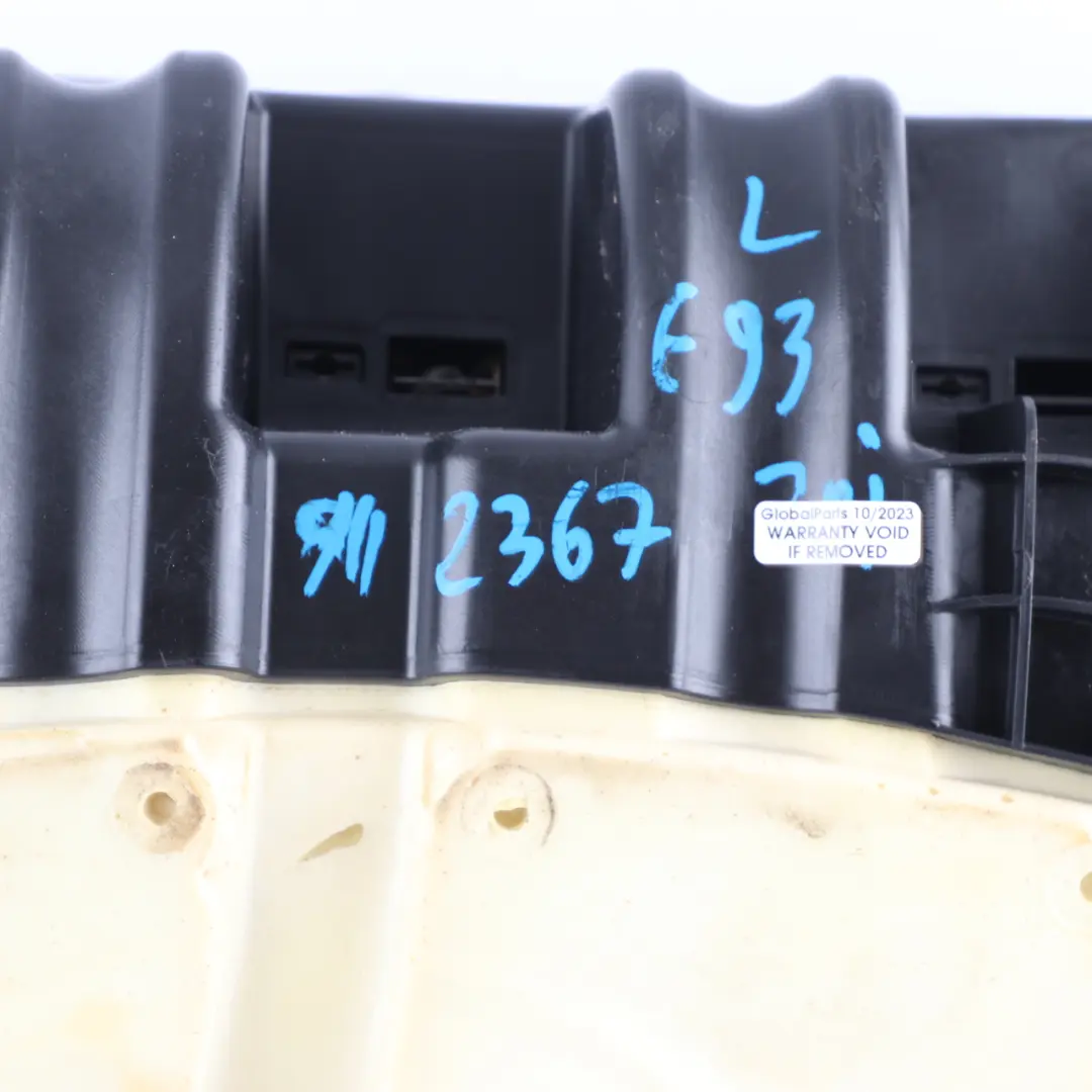 Couch Rear Left N/S Bench Cover Cloth Fabric Grey to BMW E93 Convertible Seat with Part number 9112367 BMW E93 Convertible Seat Couch Rear Left N/S Bench Cover Cloth Fabric Grey - SKU 9112367 - Part number 9112367