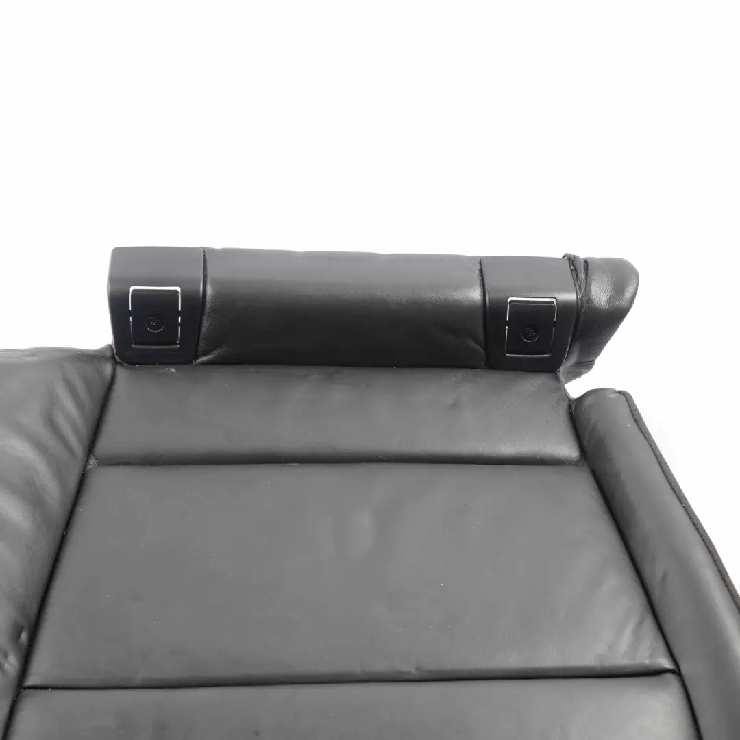 Right O/S Cover Couch Leather Black to Rear Seat BMW E93 Cabrio Convertible with Part number 9112378 Rear Seat BMW E93 Cabrio Convertible Right O/S Cover Couch Leather Black - SKU 9112378 - Part number 9112378