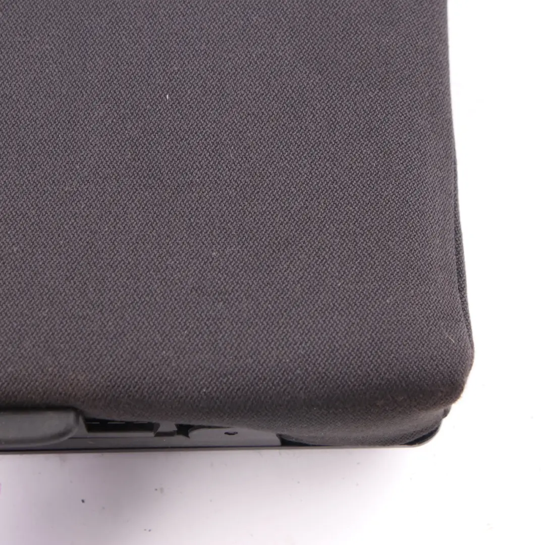 Middle Armrest Rear Seat Cloth Fabric Anthracite Convertible to BMW E93 with Part number 9112381 BMW E93 Middle Armrest Rear Seat Cloth Fabric Anthracite Convertible - SKU 9112381 - Part number 9112381