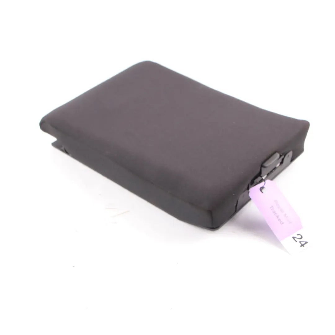 Middle Armrest Rear Seat Cloth Fabric Anthracite Convertible to BMW E93 with Part number 9112381 BMW E93 Middle Armrest Rear Seat Cloth Fabric Anthracite Convertible - SKU 9112381 - Part number 9112381