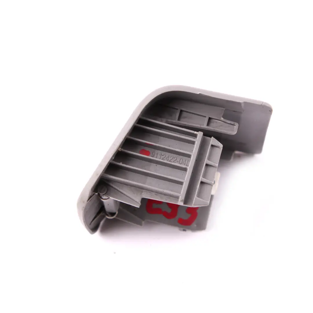 BMW E93 Rück Sitz Isofix Abdeckung Halterung Klappe Grau 9112422 - SKU 9112424 - Teilenummer 9112424