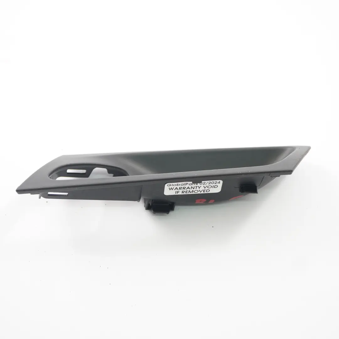 Door Opener Grab Rear Left N/S Interior Cover Trim Black BMW X6 E71 - SKU 9112431 - Part number 9112431