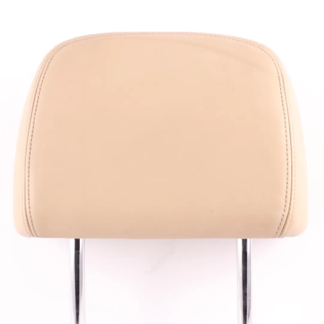 Headrest Sport Seat Front Left Right N/O/S Leather Nappa Beige to BMW X5 E70 with Part number 9112564 BMW X5 E70 Headrest Sport Seat Front Left Right N/O/S Leather Nappa Beige - SKU 9112564 - Part number 9112564