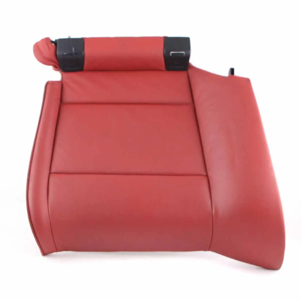 Coprisedile posteriore Rosso Corallo pelle posteriore sinistra Couch per BMW E93 con numero di parte 9113059 BMW E93 Coprisedile posteriore Rosso Corallo pelle posteriore sinistra Couch - SKU 9113059 - Numero di parte 9113059