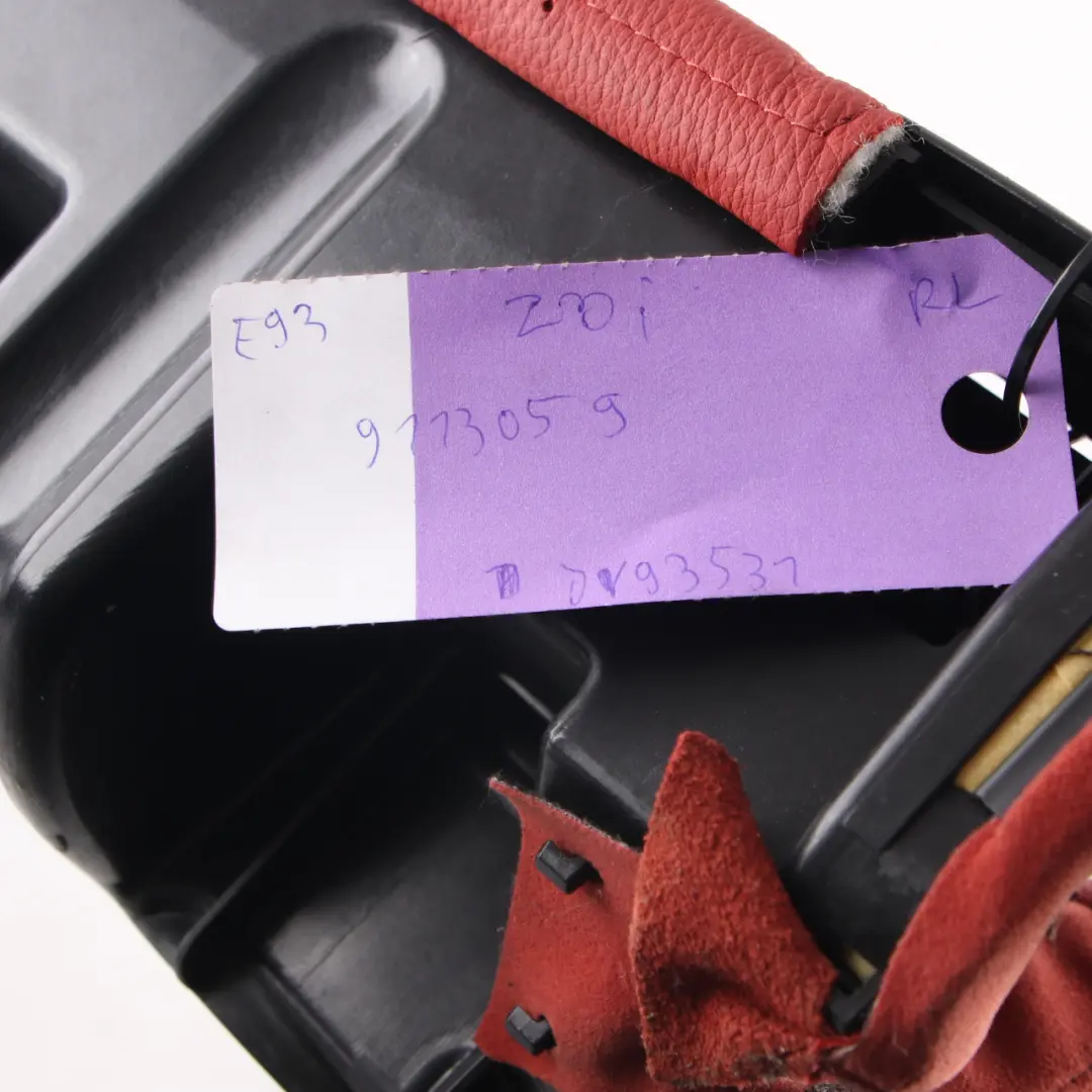 Housse de siège arrière Canapé arrière gauche cuir rouge corail pour BMW E93 Cabrio à propos du numéro de pièce 9113059 BMW E93 Cabrio Housse de siège arrière Canapé arrière gauche cuir rouge corail - SKU 9113059 - Numéro de pièce 9113059