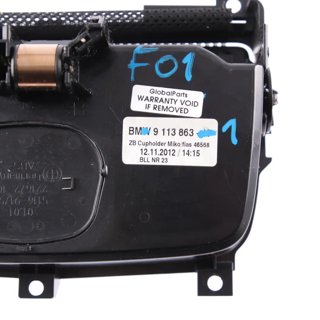 Centre Console Trim Drink Cup Holder Wood 2 to BMW F01 F02 with Part number 9113863 BMW F01 F02 Centre Console Trim Drink Cup Holder Wood 2 - SKU 9113863-2 - Part number 9113863