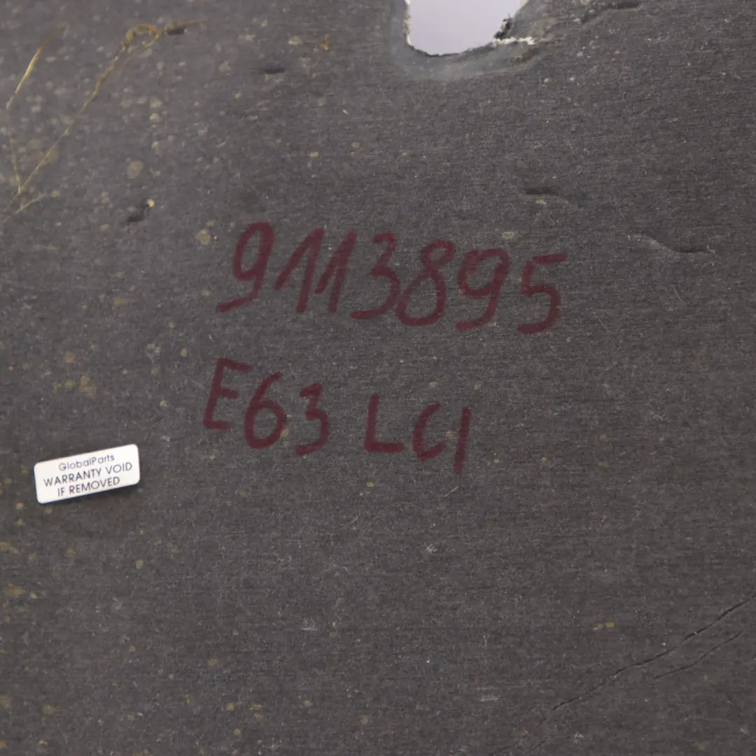 Headlining Black BMW E63 LCI M-Sport Moulded Roof Lining Trim Panel Sunroof to with Part number 9113895 Headlining Black BMW E63 LCI M-Sport Moulded Roof Lining Trim Panel Sunroof - SKU 9113895 - Part number 9113895