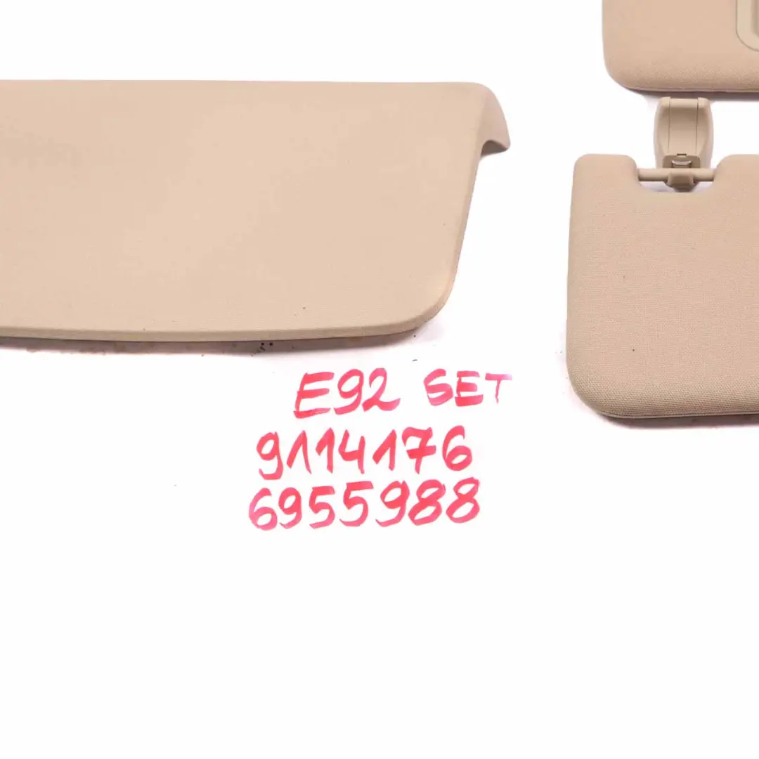 Lining Trims Pillars Covers Handles Panels Front Rear Set Creambeige to BMW E92 with Part number 9114176 BMW E92 Lining Trims Pillars Covers Handles Panels Front Rear Set Creambeige - SKU 9114176-1 - Part number 9114176