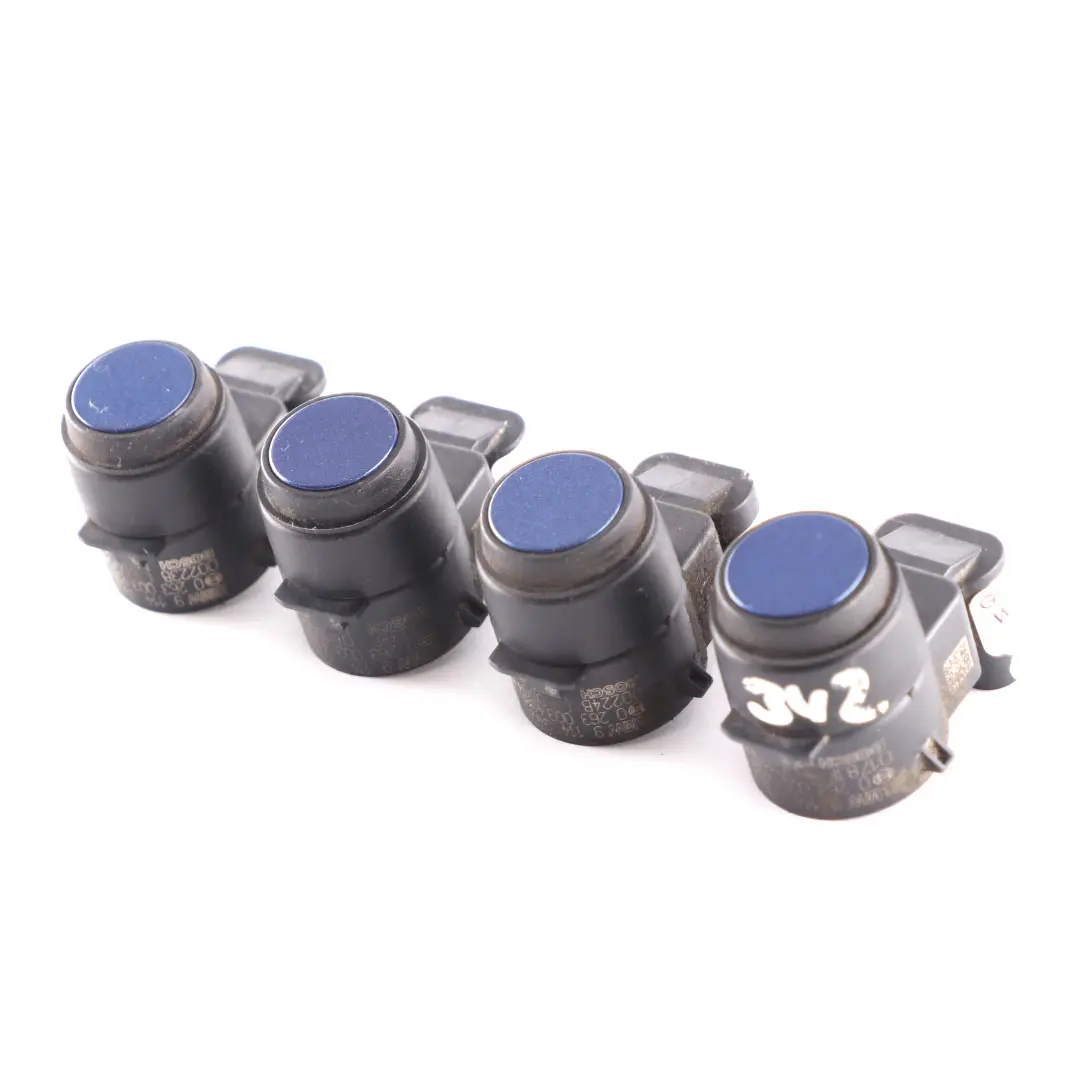 4 x Parking Sensor BMW E81 E87 E90 PDC Ultrasonic Montego Blue A51 Set - SKU 9114342-MTB2 - Part number 9114342