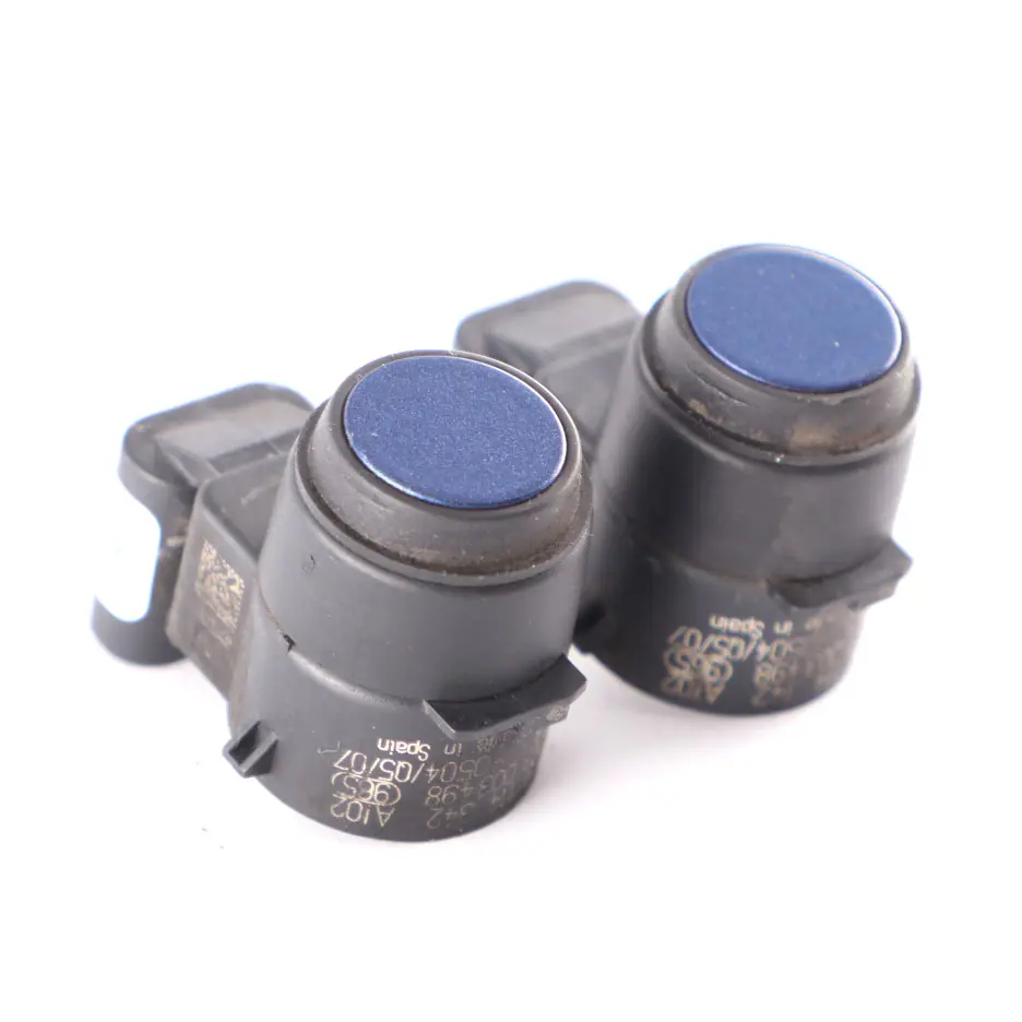 Parking Sensor BMW E81 E87 E90 PDC Ultrasonic Montego Blue A51 Set to 2 x with Part number 9114342 2 x Parking Sensor BMW E81 E87 E90 PDC Ultrasonic Montego Blue A51 Set - SKU 9114342-MTB3 - Part number 9114342