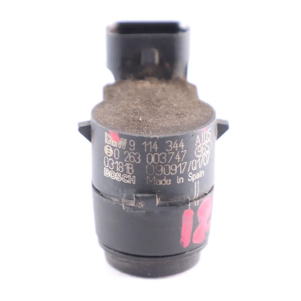 Parking Sensor BMW E81 E87 E90 Ultrasonic PDC Crimson Red A61 Set to 4 x with Part number 9114344 4 x Parking Sensor BMW E81 E87 E90 Ultrasonic PDC Crimson Red A61 Set - SKU 9114344-KAR2 - Part number 9114344