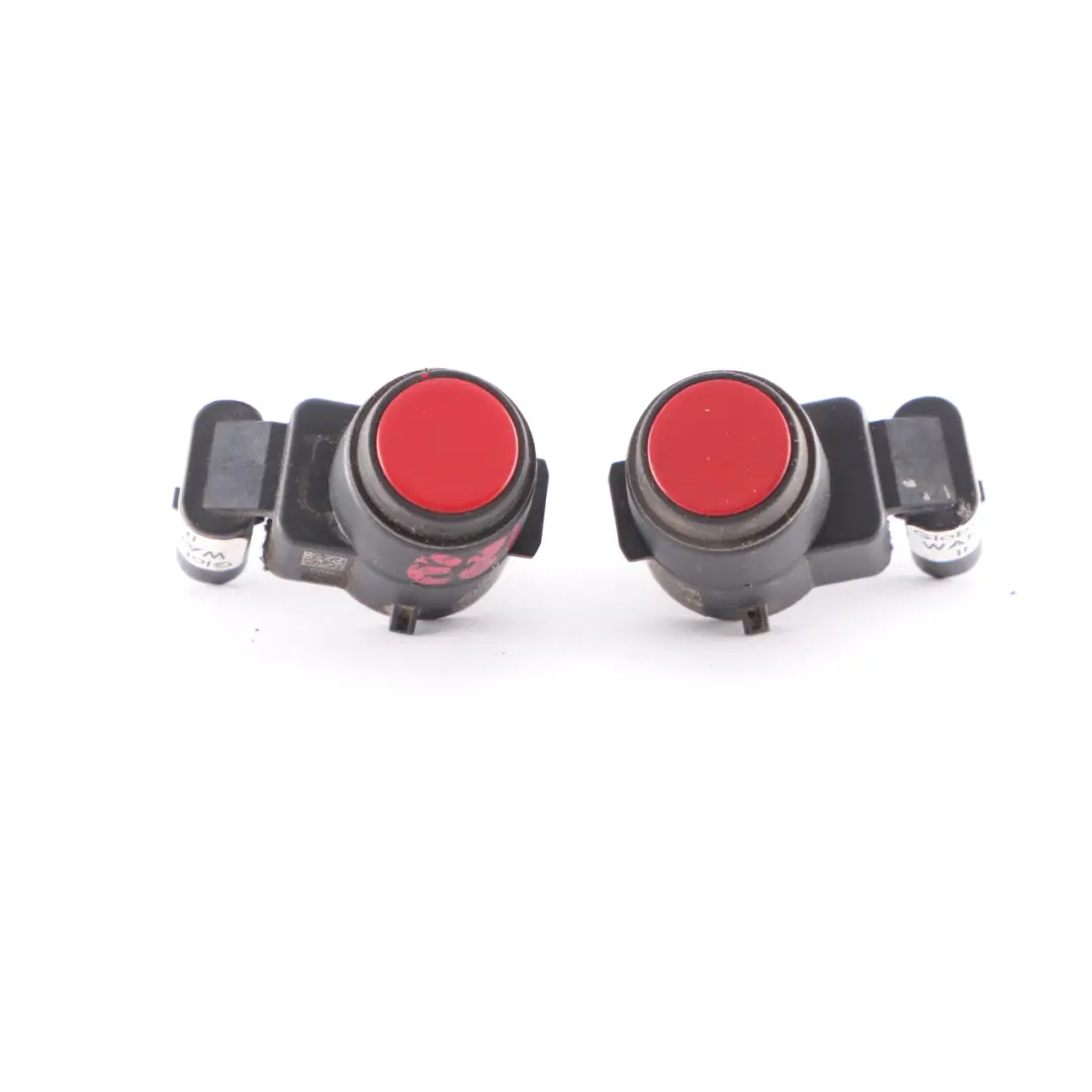 2 x Détecteur stationnement BMW E81 E87 E90 PDC Crimson Rouge A61 Set - SKU 9114344-KAR3 - Numéro de pièce 9114344
