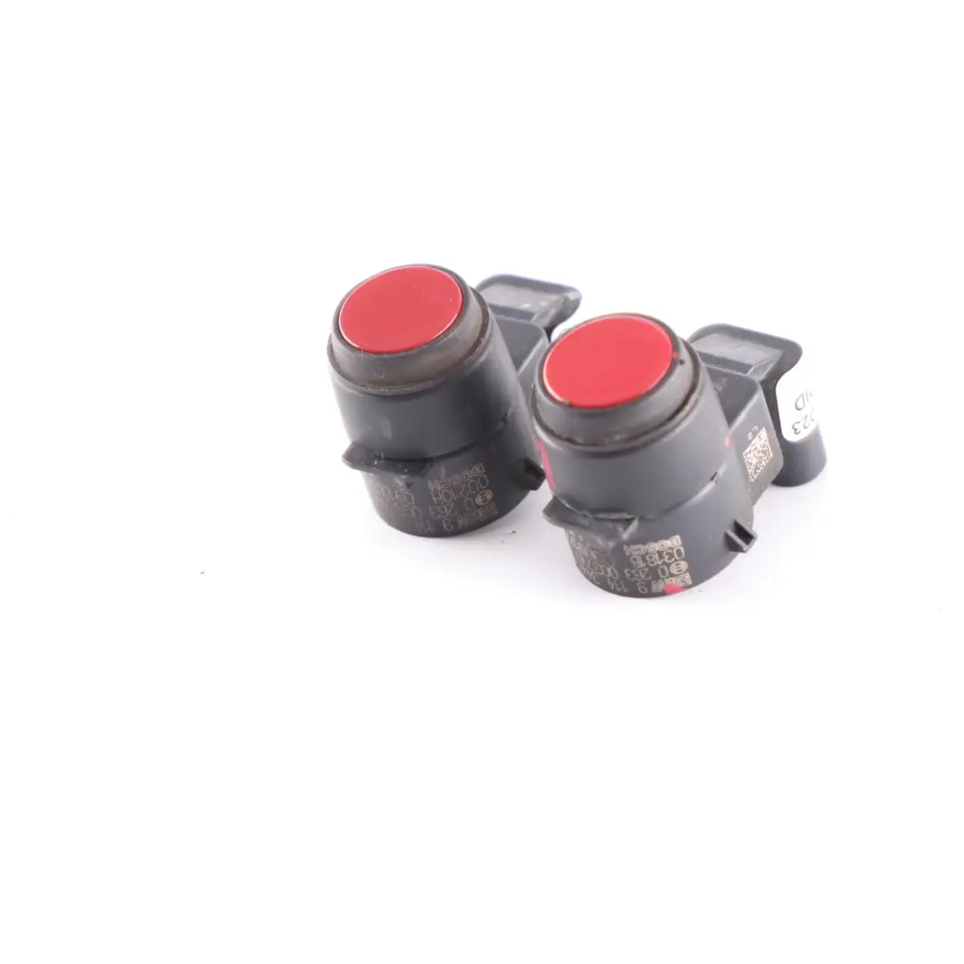 2 x Parking Sensor BMW E81 E87 E90 Ultrasonic PDC Crimson Red A61 Set - SKU 9114344-KAR3 - Part number 9114344