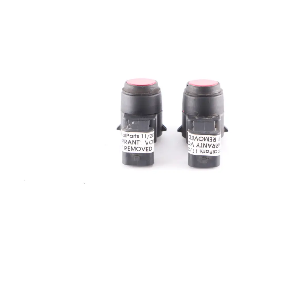 2 x Parking Sensor BMW E81 E87 E90 Ultrasonic PDC Crimson Red A61 Set - SKU 9114344-KAR3 - Part number 9114344