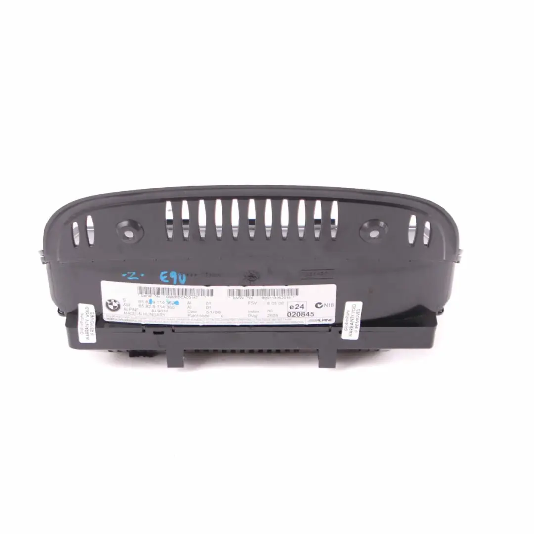  Monitor De A Bordo BMW E60 E63 E90 Pantalla De Tablero 8.8" - SKU 9114362 - Número de pieza 9114362