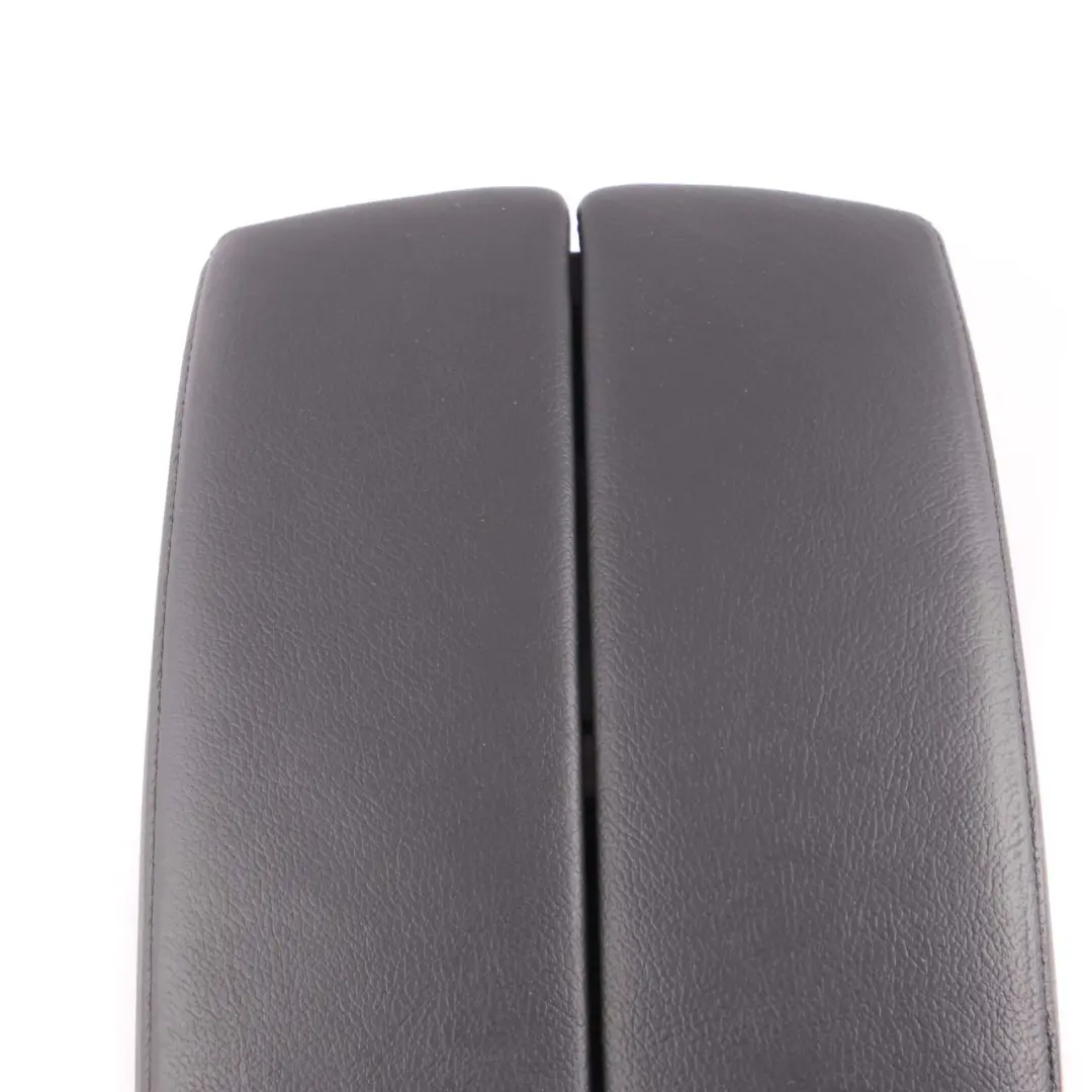  Front Armrest BMW X5 X6 E70 E71 Centre Middle Telephone Storage Black Leather - SKU 9115082-1 - Part number 9115082
