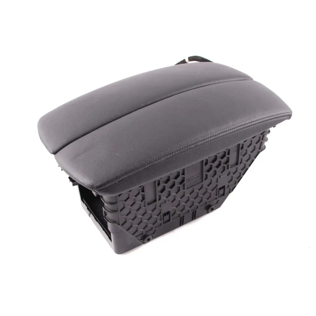 Front Armrest BMW X5 X6 E70 E71 Centre Middle Telephone Storage Black Leather to with Part number 9115082 Front Armrest BMW X5 X6 E70 E71 Centre Middle Telephone Storage Black Leather - SKU 9115082-1 - Part number 9115082