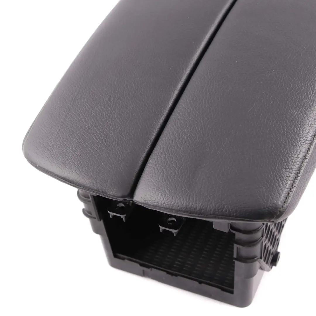 Front Armrest BMW X5 X6 E70 E71 Centre Middle Telephone Storage Black Leather to with Part number 9115082 Front Armrest BMW X5 X6 E70 E71 Centre Middle Telephone Storage Black Leather - SKU 9115082-1 - Part number 9115082