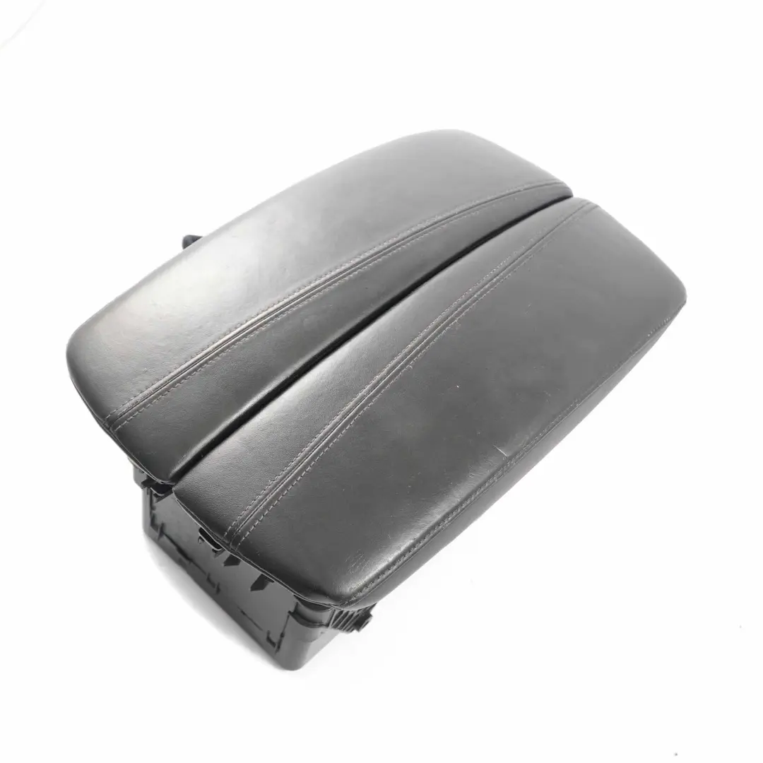  Bracciolo anteriore BMW X5 E70 X6 E71 Porta telefono centrale pelle nera 6969544 - SKU 9115082-5 - Numero di parte 9115082
