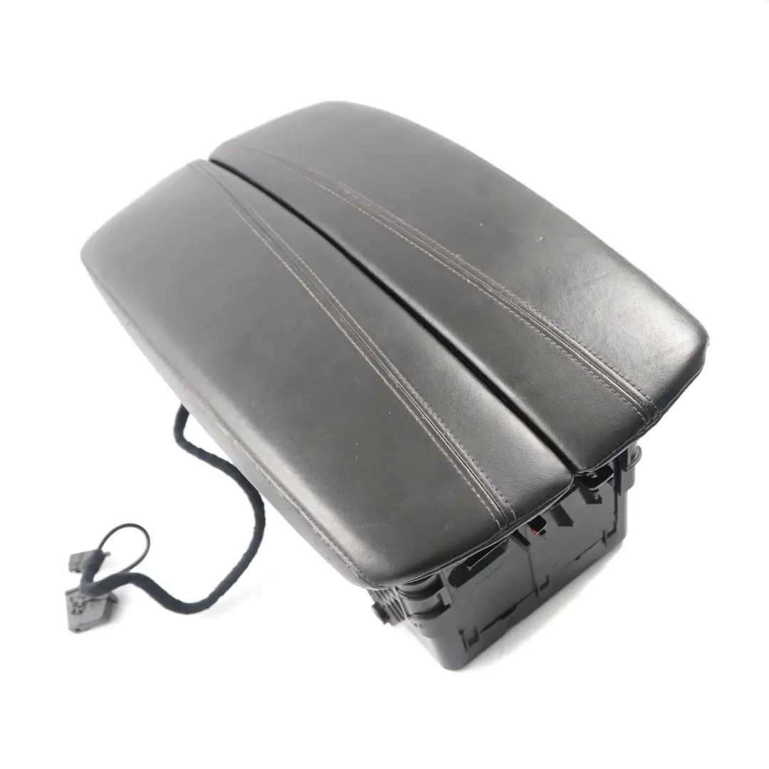  Bracciolo anteriore BMW X5 E70 X6 E71 Porta telefono centrale pelle nera 6969544 - SKU 9115082-5 - Numero di parte 9115082