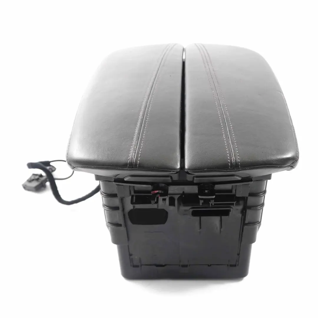  Bracciolo anteriore BMW X5 E70 X6 E71 Porta telefono centrale pelle nera 6969544 - SKU 9115082-5 - Numero di parte 9115082