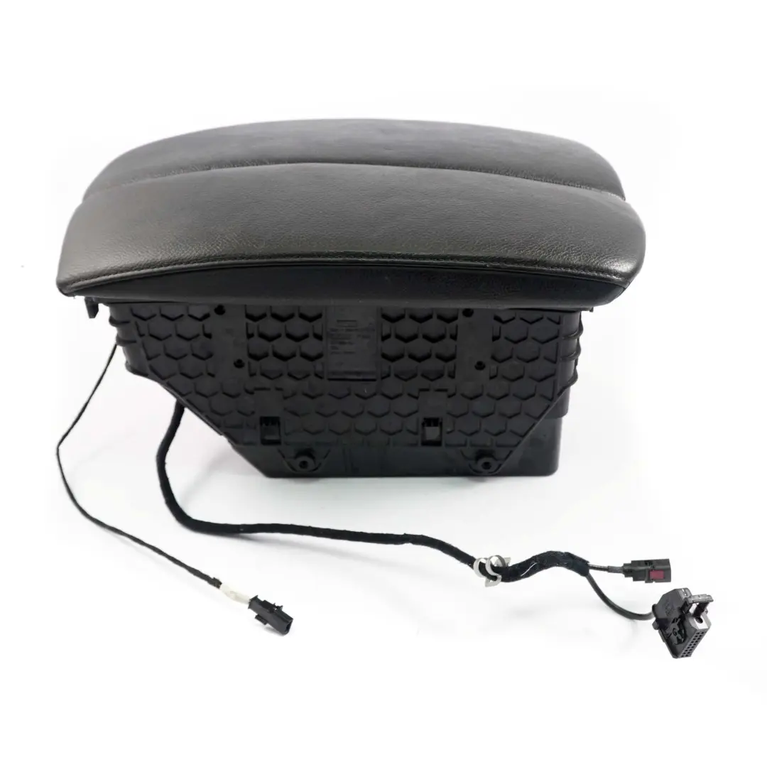 Centre Armrest Front Middle Telephone Storage Black Leather to BMW X5 X6 E70 E71 with Part number 9115082 BMW X5 X6 E70 E71 Centre Armrest Front Middle Telephone Storage Black Leather - SKU 9115082 - Part number 9115082