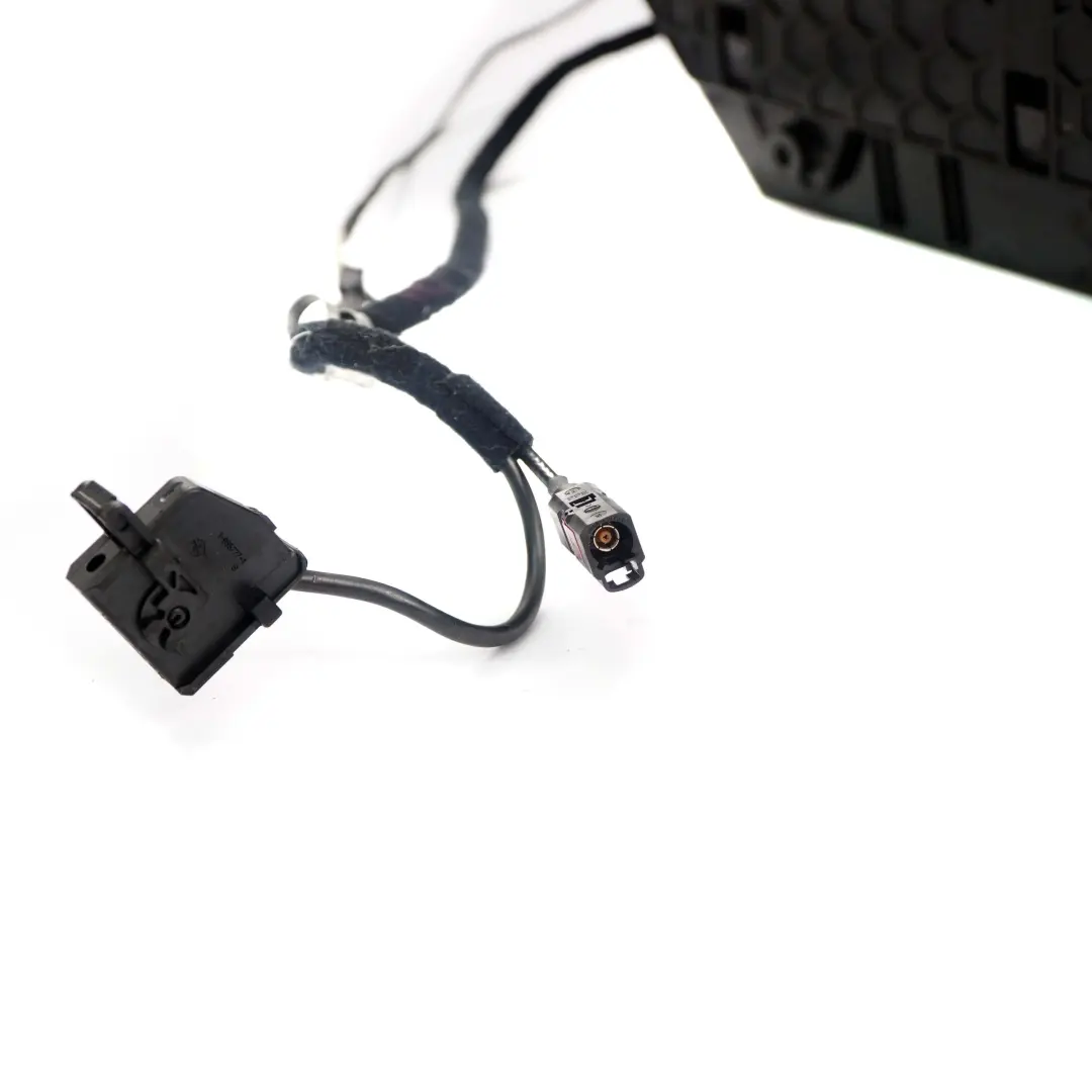BMW X5 X6 E70 E71 Centre Armrest Front Middle Telephone Storage Black Leather - SKU 9115082 - Part number 9115082