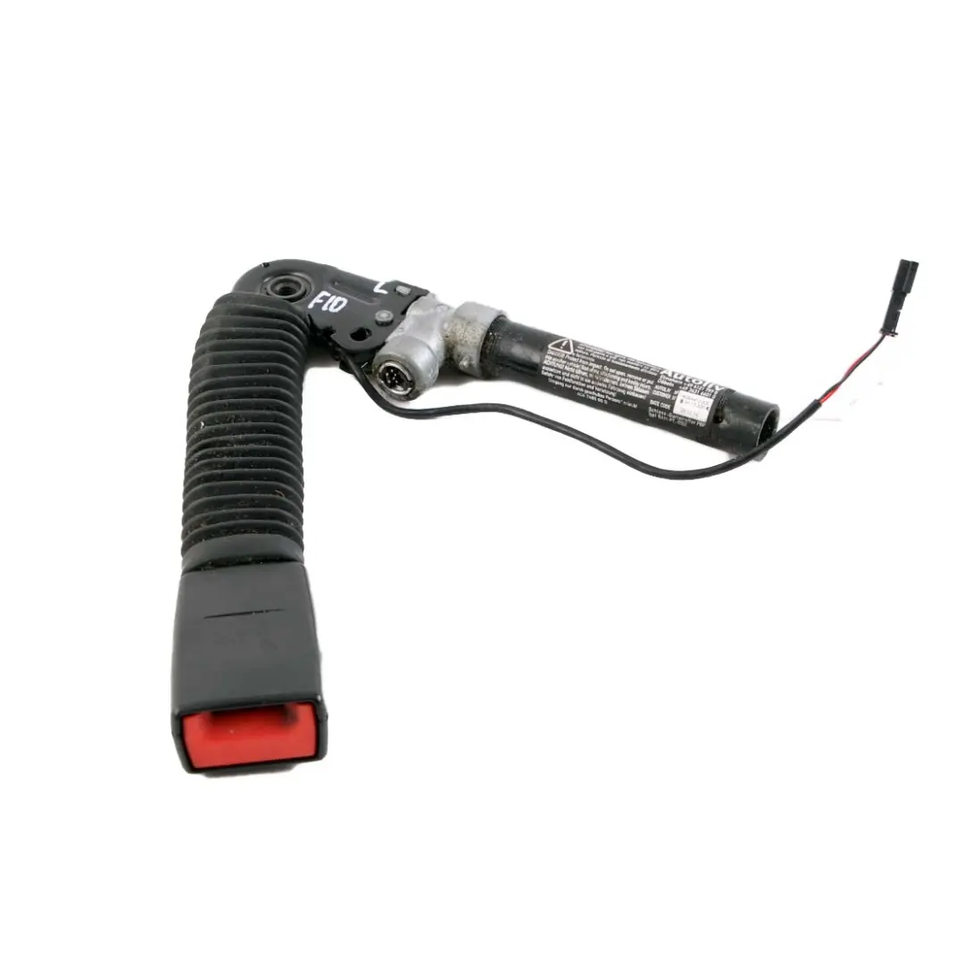 Tensor Cinturón Seguridad Hebilla Inferior Delantero Izquierdo para BMW F10 F11 con número de pieza 9115305 BMW F10 F11 Tensor Cinturón Seguridad Hebilla Inferior Delantero Izquierdo - SKU 9115305 - Número de pieza 9115305