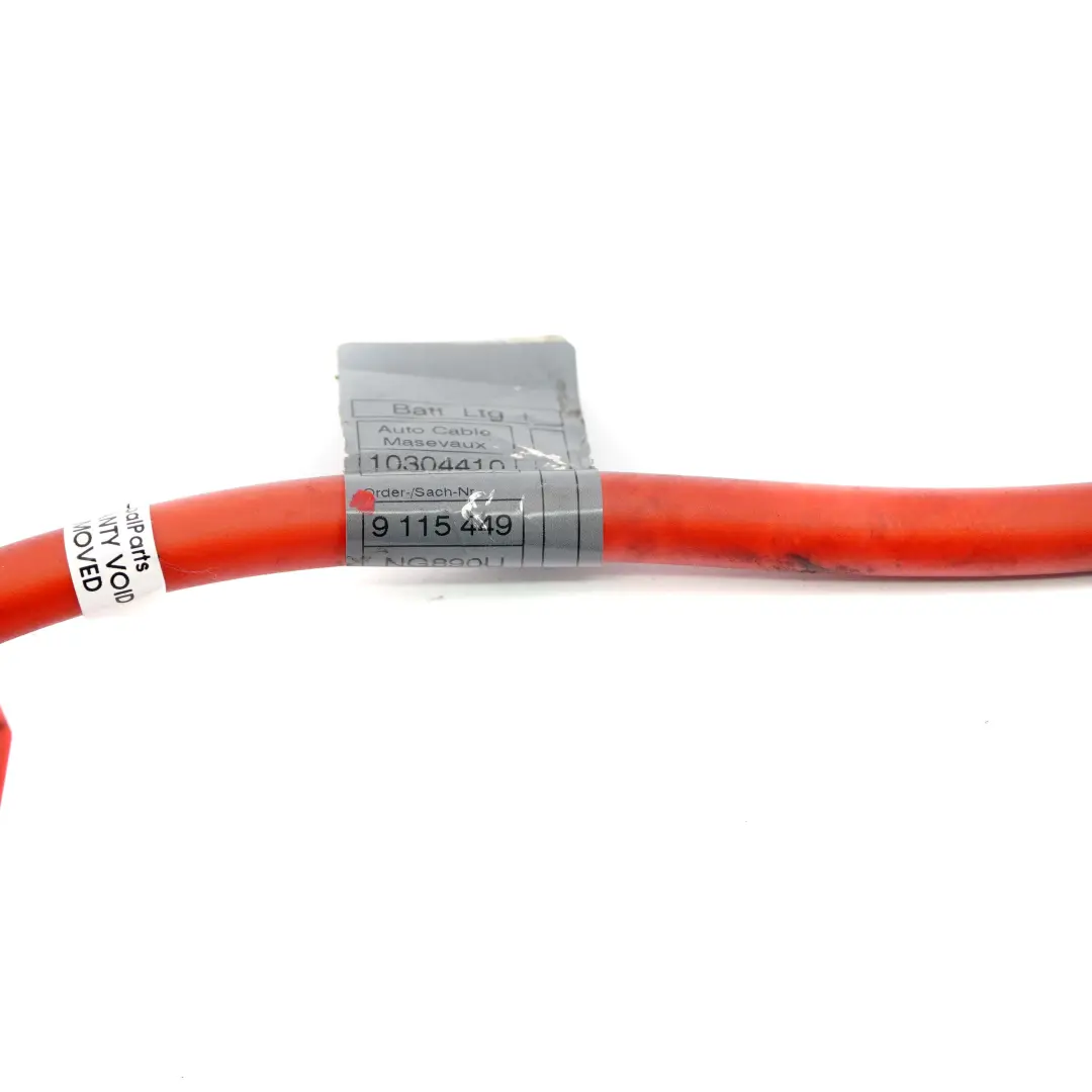 BMW X5 X6 E70 E71 Boite alimentation Cable positif batterie Plus Pole - SKU 9115449 - Numéro de pièce 9115449