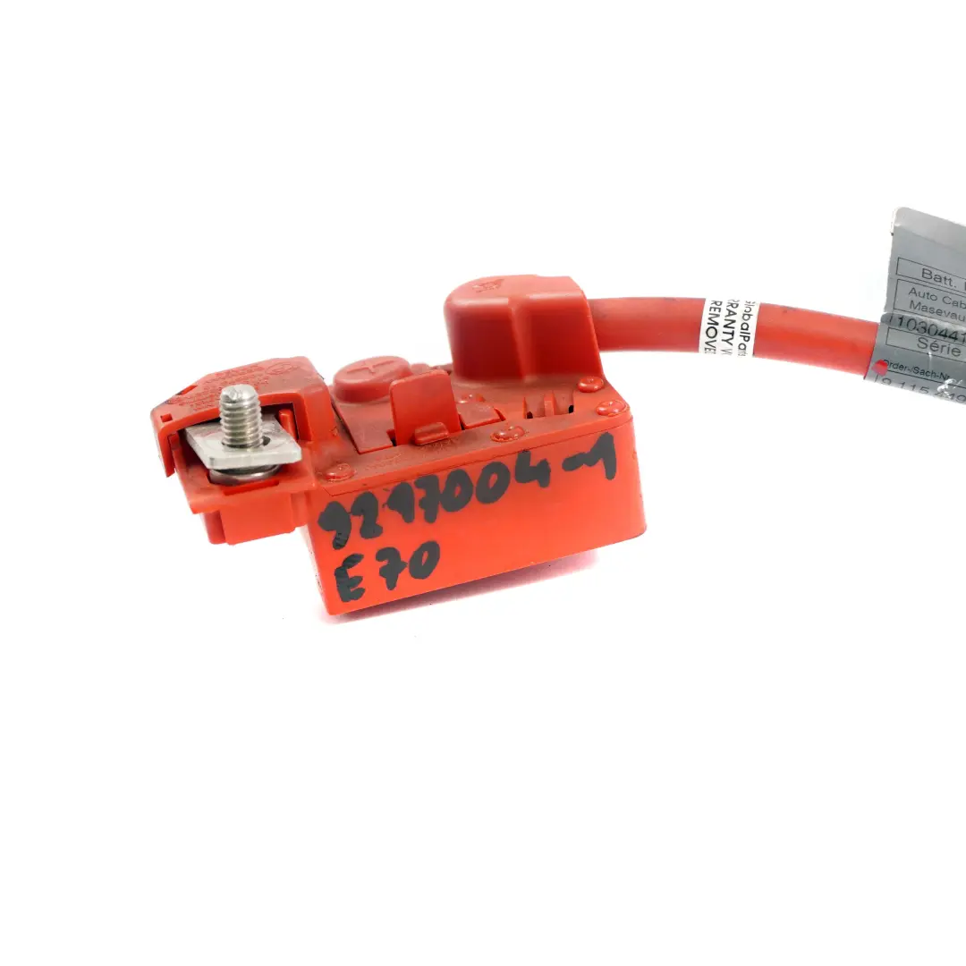 Boite alimentation Cable positif batterie Plus Pole pour BMW X5 X6 E70 E71 à propos du numéro de pièce 9115449 BMW X5 X6 E70 E71 Boite alimentation Cable positif batterie Plus Pole - SKU 9115449 - Numéro de pièce 9115449