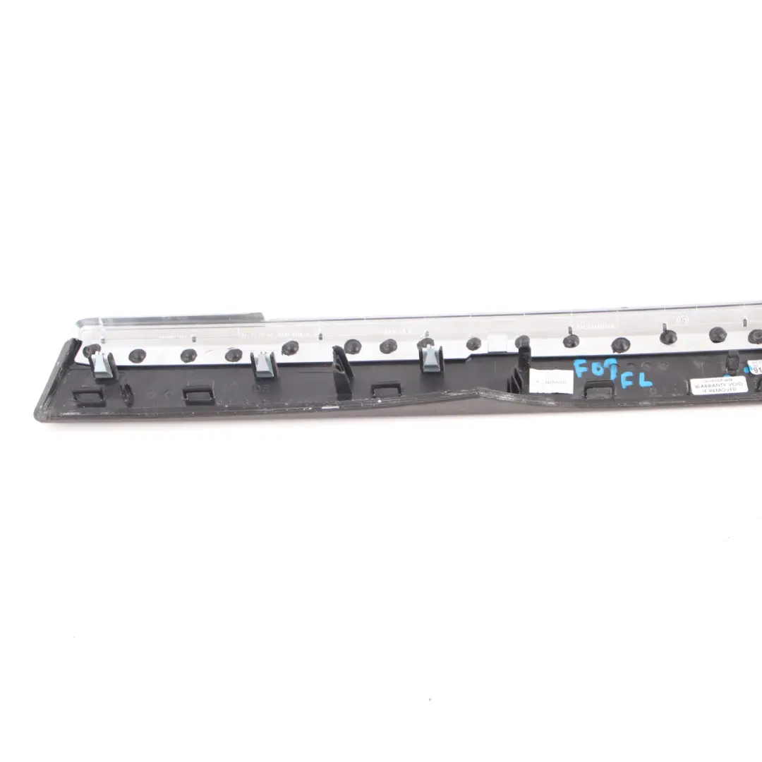  Door Strip BMW F01 F02 Cover Trim Front Left N/S Wood Fineline Gloss - SKU 9115533-1 - Part number 9115533