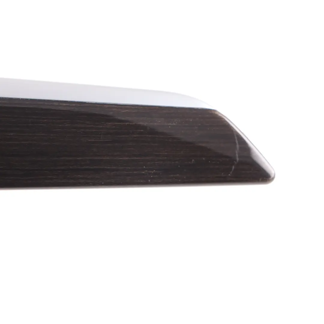 BMW F01 Door Card Trim Cover Strip Rear Left N/S Wood Fineline Gleaming - SKU 9115537-1 - Part number 9115537