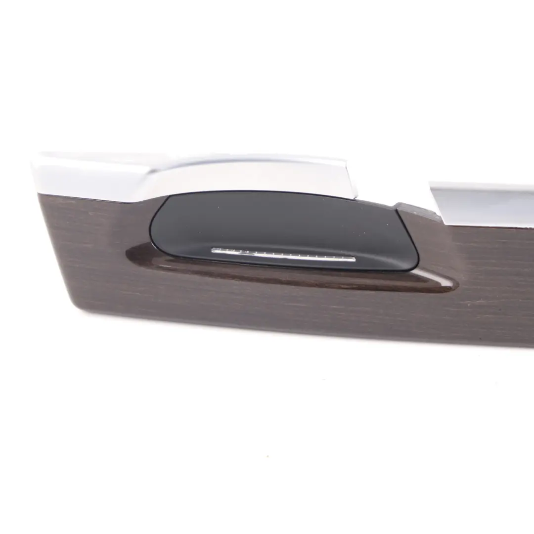 BMW F01 Door Card Trim Cover Strip Rear Left N/S Wood Fineline Gleaming - SKU 9115537-1 - Part number 9115537