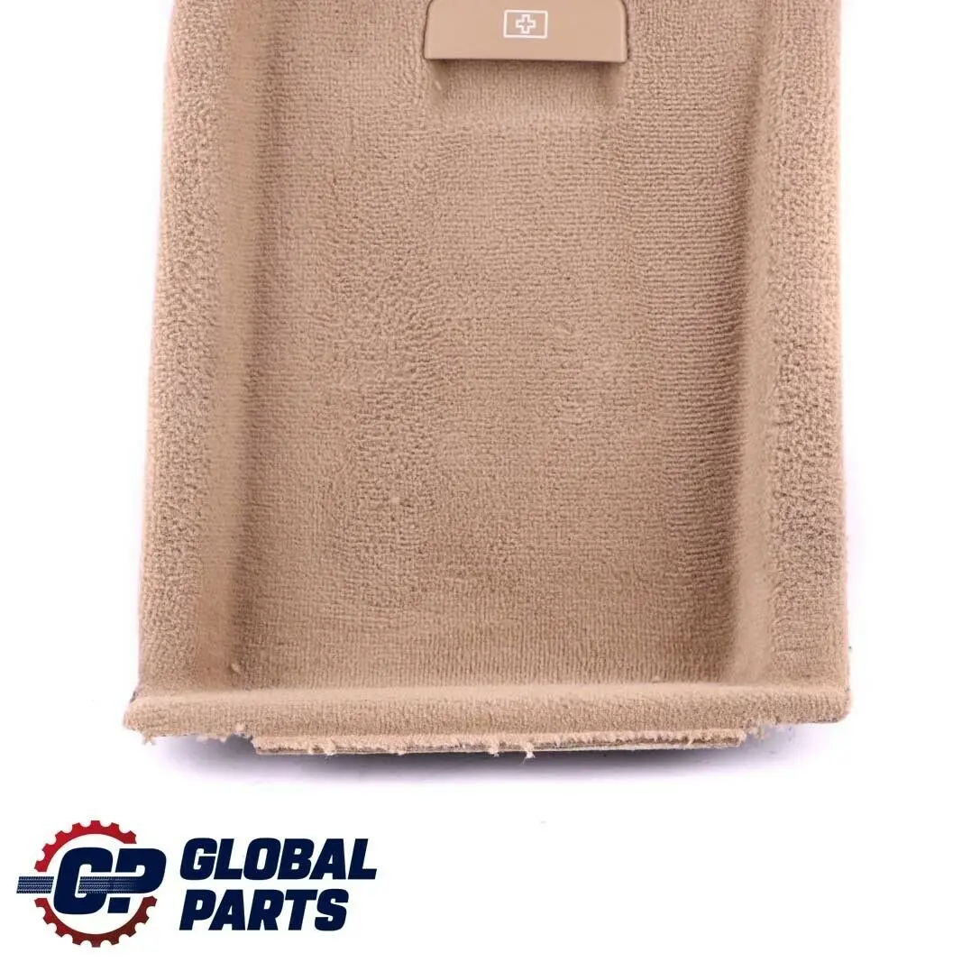 Izquierda N / Trunk Trim Trasera Alfombra Flap Boot Panel Beige 7145909 para BMW E70 con número de pieza 9115621 BMW E70 Izquierda N / Trunk Trim Trasera Alfombra Flap Boot Panel Beige 7145909 - SKU 9115621 - Número de pieza 9115621