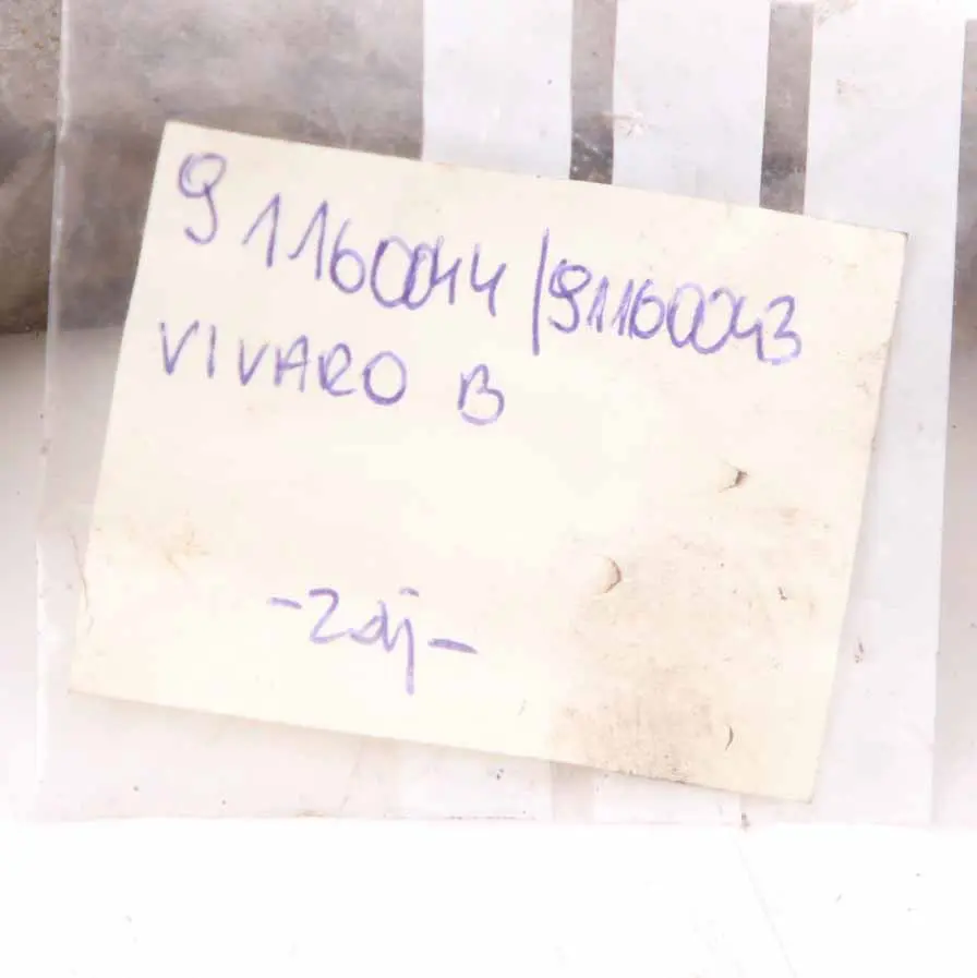 Tie Rod Steering Linkage Joint Set Left Right N/O/S to Vauxhall Vivaro B Trafic 3 with Part number 91160043 Vauxhall Vivaro B Trafic 3 Tie Rod Steering Linkage Joint Set Left Right N/O/S - SKU 91160043/91160044 - Part number 91160043