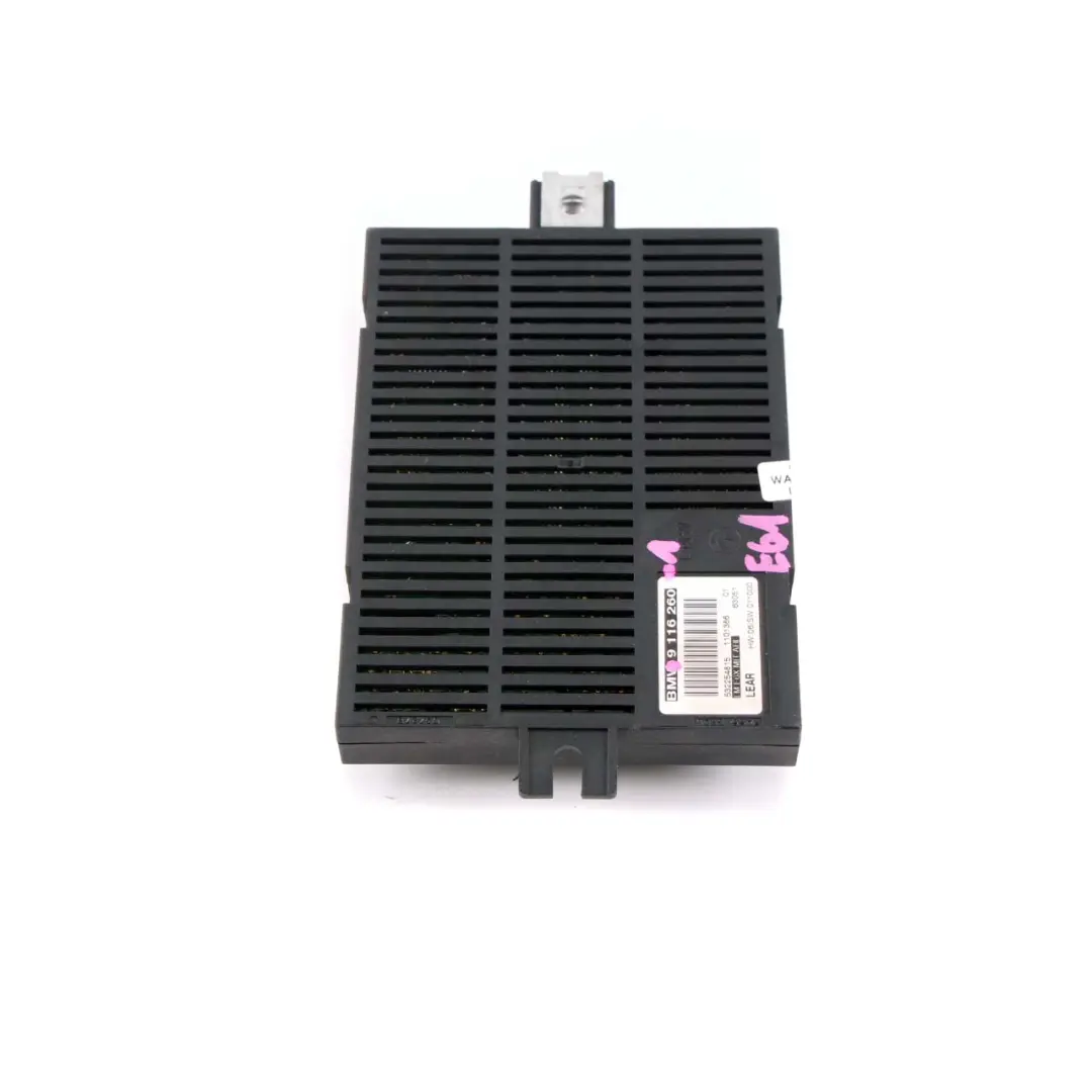 BMW E60 Light Control Module Unit Lear LM F6X Lear - SKU 9116260-1 - Part number 9116260