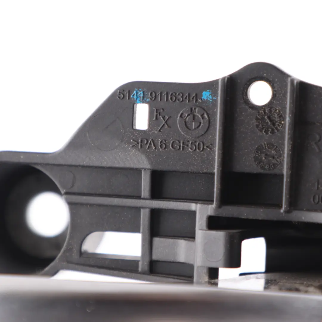 Ouvre porte arrière droit Poignée garniture de porte intérieure pour BMW F01 F02 F03 à propos du numéro de pièce 9116344 BMW F01 F02 F03 Ouvre porte arrière droit Poignée garniture de porte intérieure - SKU 9116344 - Numéro de pièce 9116344