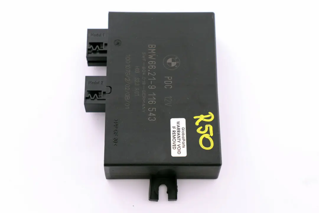 PDC Unidad De Control BMW E46 Z4 E85 Mini R50 R53 Módulo Unidad para con número de pieza 9116543 PDC Unidad De Control BMW E46 Z4 E85 Mini R50 R53 Módulo Unidad - SKU 9116543 - Número de pieza 9116543