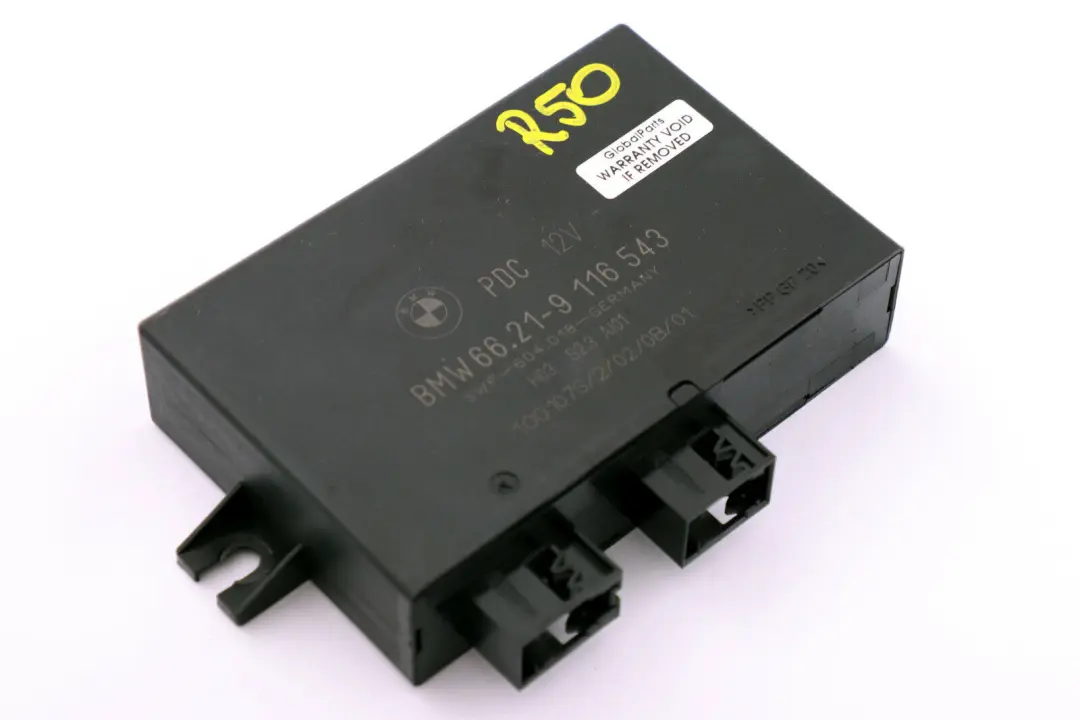 PDC Steuergerät BMW E46 Z4 E85 Mini R50 R53 Einparkhilfe Modul für mit Teilenummer 9116543 PDC Steuergerät BMW E46 Z4 E85 Mini R50 R53 Einparkhilfe Modul - SKU 9116543 - Teilenummer 9116543