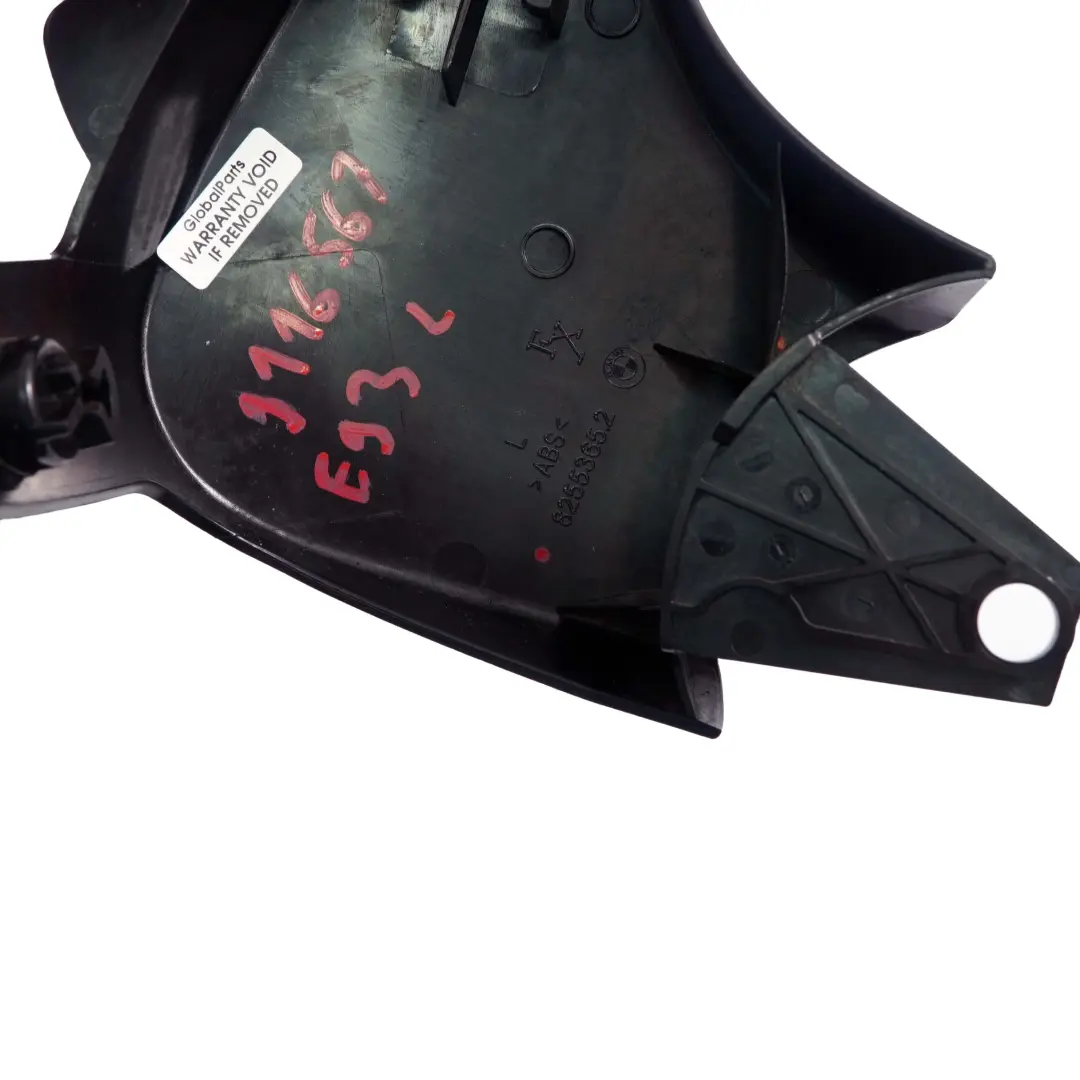  Front Seat Cover BMW E93 Convertible Outer Covering Trim Left N/S - SKU 9116567 - Part number 9116567
