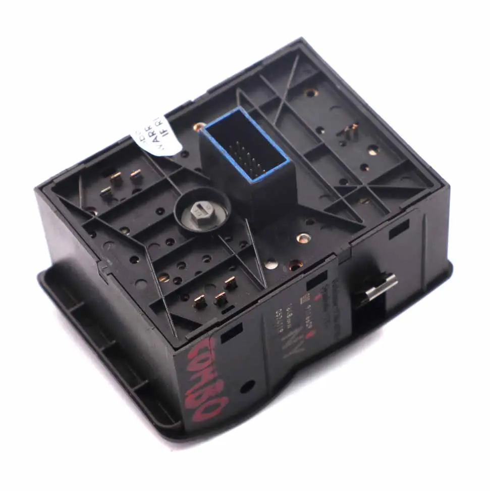  Headlight Switch Opel Corsa C Combo Light Control Unit Panel Black - SKU 9116609 - Part number 9116609