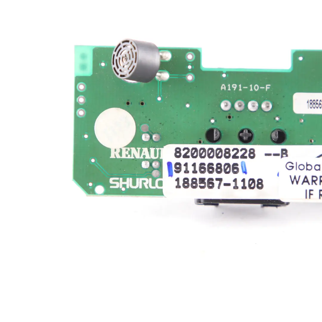 Vauxhall Vivaro Renault Trafic Alarm Anti-Theft Shurlok Module Unit - SKU 91166806 - Part number 91166806